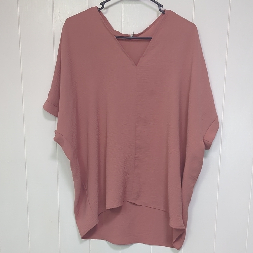 JODIFL Dusty Rose Tunic Top
